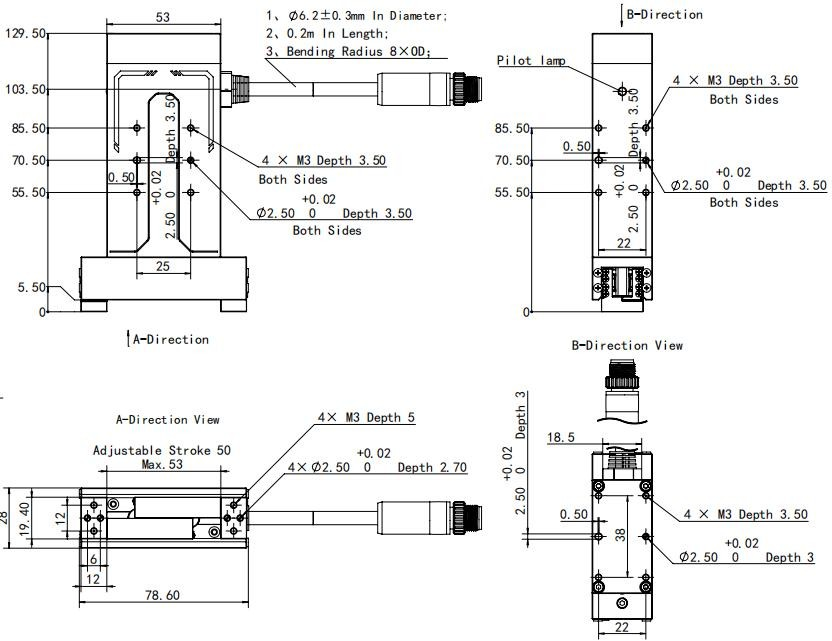 EPG-HP50-050 产品尺寸图